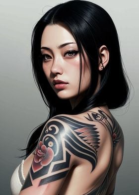 girl tatto fantasy