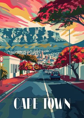 Vibrant Cape Town Streets