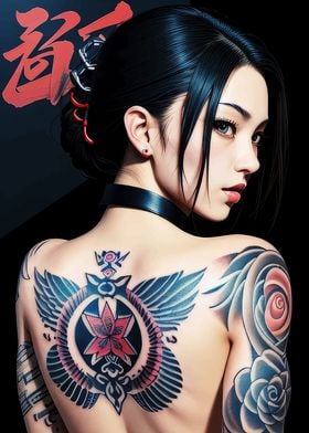 girl tatto fantasy