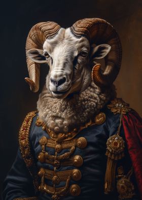 Vintage Ram Officer