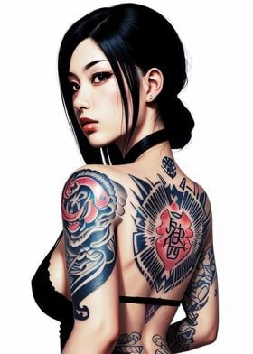 girl tattoo fantasy