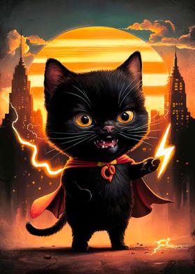 Supercat Lightning Hero