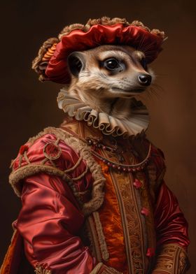 Renaissance Meerkat Lord