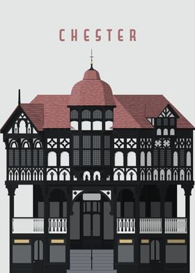 Chester Travel Poster