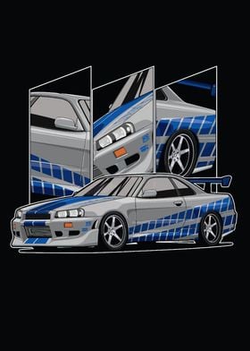 Nissan Skyline R34