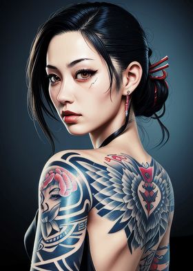 girl tattoo fantasy