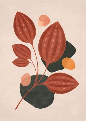 Boho Leaves 04