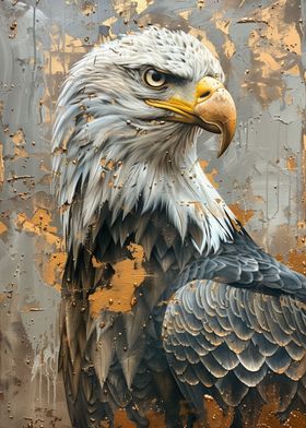 Eagle Tan Wall Art