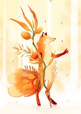 Fox of the Forest Whispers