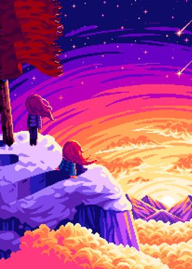 Celeste Game Pixel