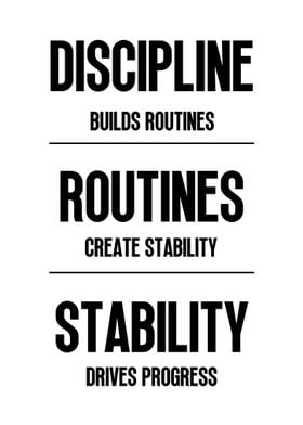 Discipline