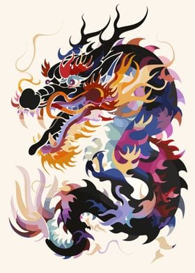 Dragon Retro Japanese