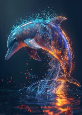 Dolphin Out Of Water