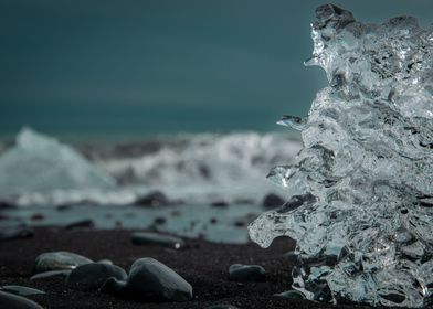 Diamond beach in Iceland