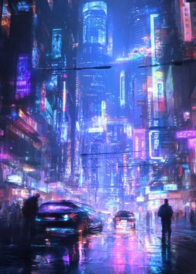 Neon Japanese Cyberpunk 3