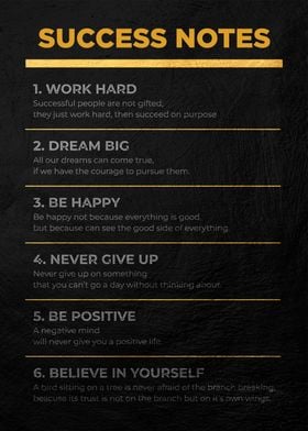 success note