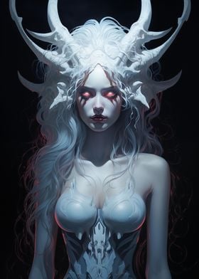 White Demon Girl