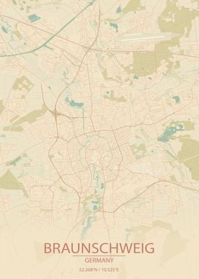 Braunschweig Germany Map