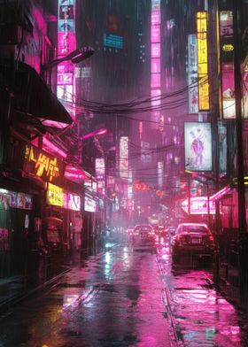 Neon Japanese Cyberpunk 7