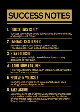 Success Notes