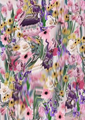 Floral collage