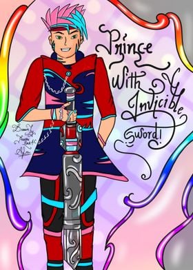 Prince with Magical Sword