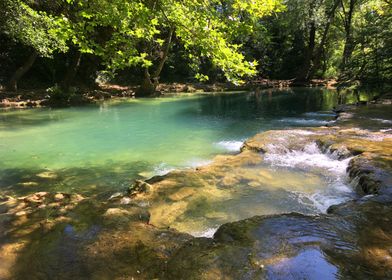 Beautiful River in France