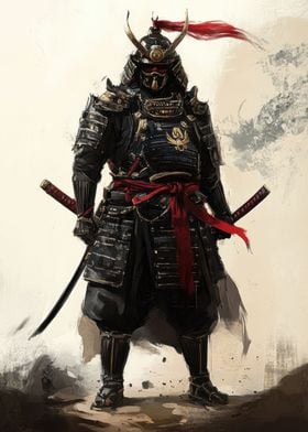 Samurai 3 Painting