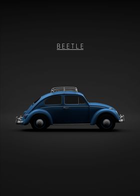 VW Beetle 1963 Blue