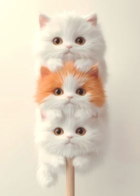 Cute Kitten Stack