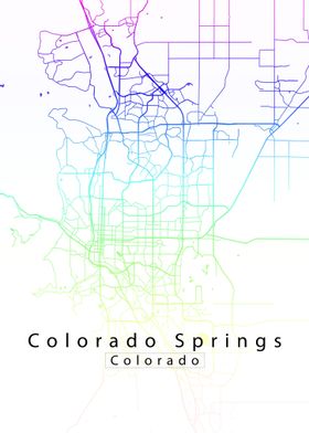 Colorado Springs City Map