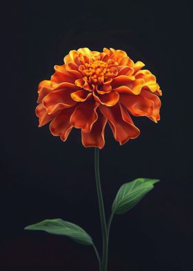 Marigold Elegant Flower