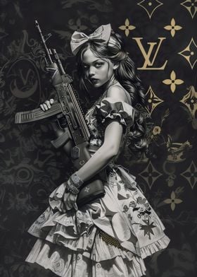 Louis Vuitton x Girl Art