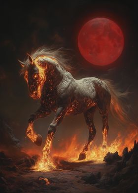 Mythology Fire Horse