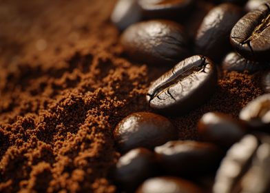 Delicious coffee beans