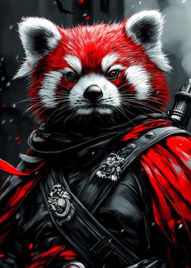 Red Panda Warrior