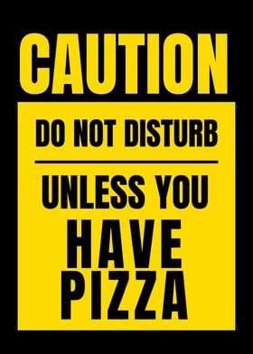 PIZZA JOKE SIGN