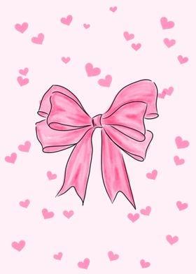 pink bow