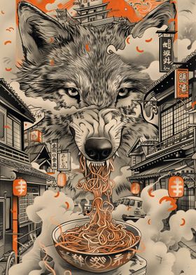 Wolf Ramen Noodles Japan