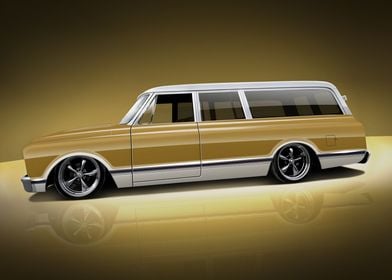 Custom 1969 Suburban C10