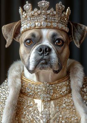 Boxer Dog Royal