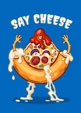 Say Cheese Pizza Character