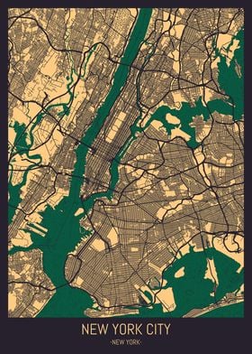 New York City Street Map