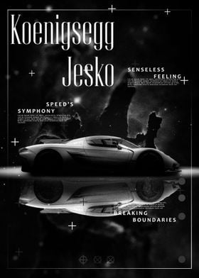 Koenigsegg Jesko BW Art