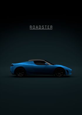 Tesla Roadster 2011 Blue