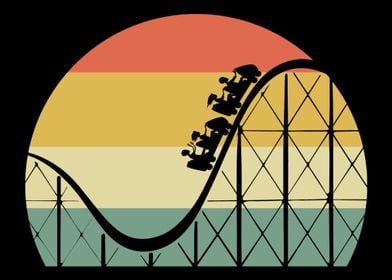 Vintage Roller Coaster Exp