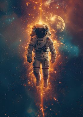 Astronaut In Space