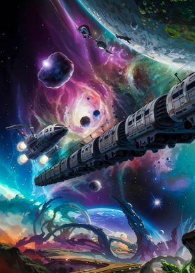 Cosmic Train Adventure