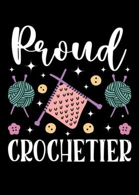 Proud Crochetier Knitting