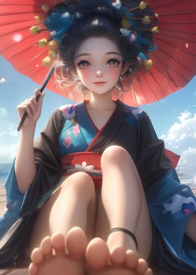 Japanese Geisha Beauty